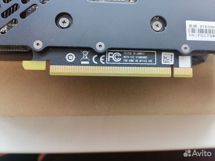 Видеокарта - mllse RTX 3060, 12 гб