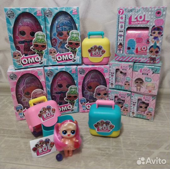 Капсулы лол lol, шары, яйцо, чемоданы, вертолёты