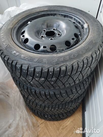 Зимние колеса на volkswagen polo r15