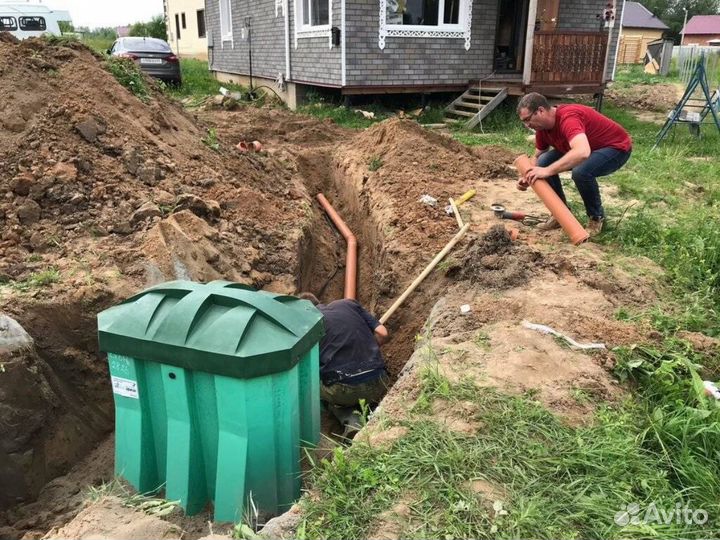 Септик эко Тополь 8 фекальный