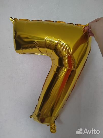 Цифра 7 на день рождения