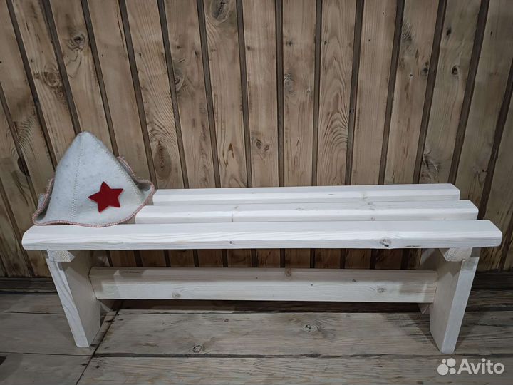 Табурет Для бани деревяный