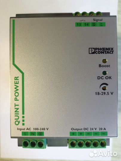 Блок питания Phoenix contact quint-PS/1AC/24DC/20