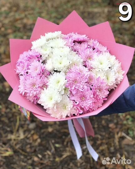 Букеты из хризантем (Арт.26376)