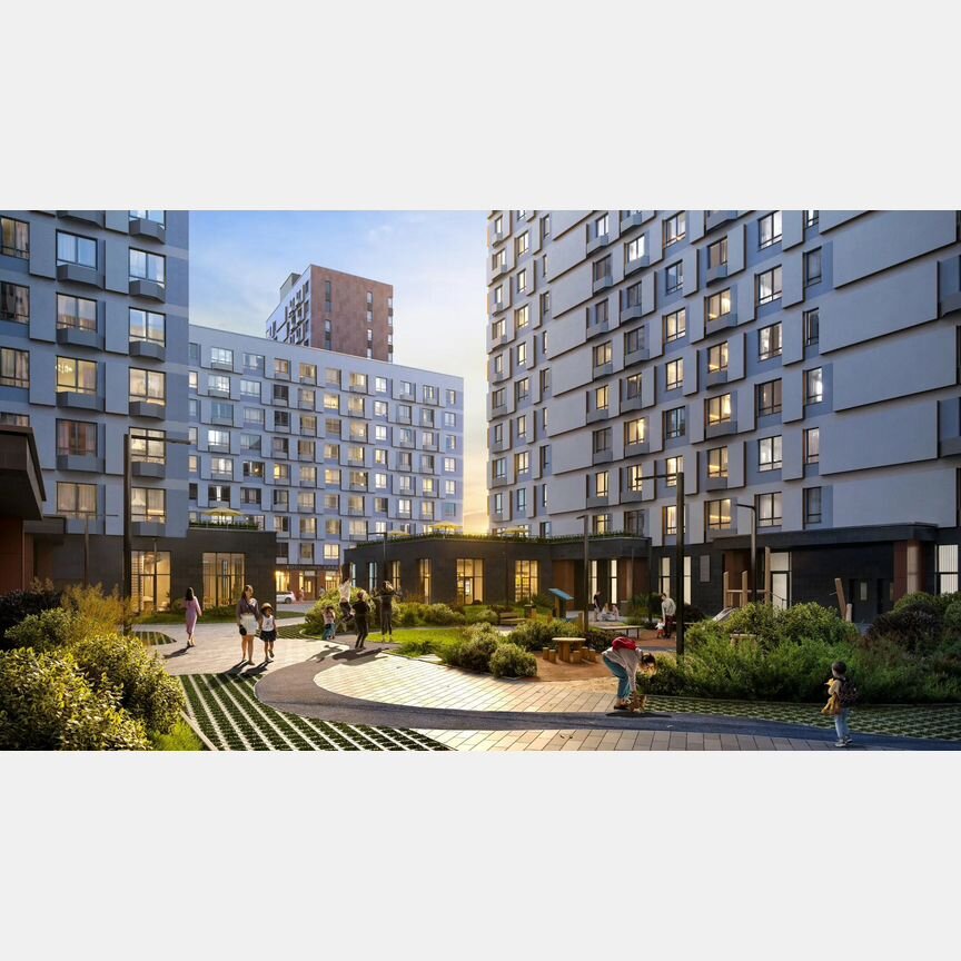 2-к. квартира, 56,8 м², 2/9 эт.