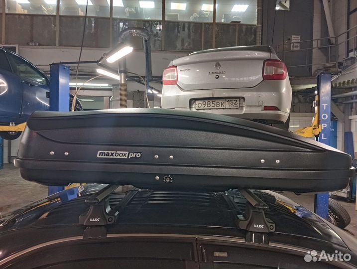 Багажник бокс на крышу hyundai sonata