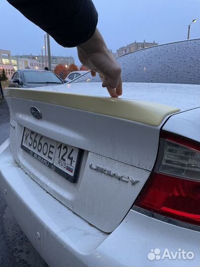 Лип Спойлер subaru legacy bl5