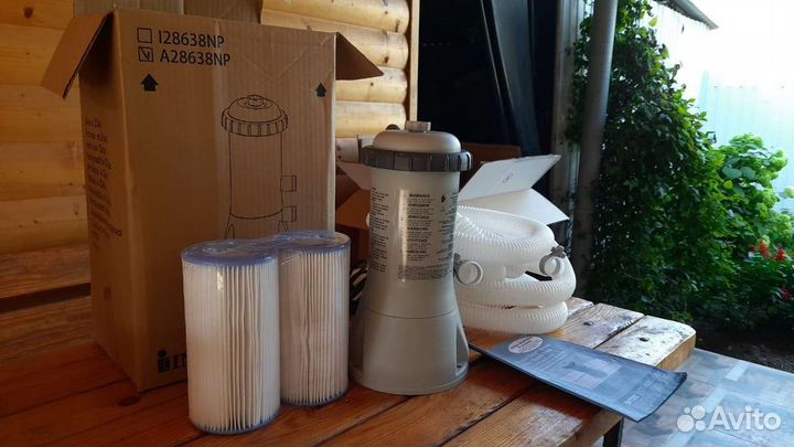 Фильтр Intex 638r и картридж