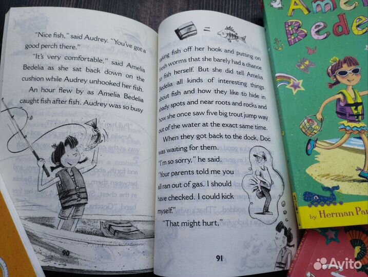 Детские книги на английском Amelia Bedelia.Амелия