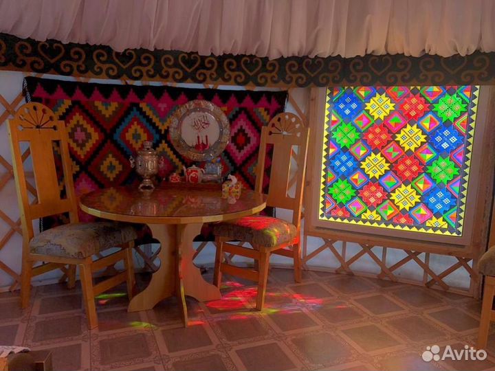 Юрта для глэмпинга