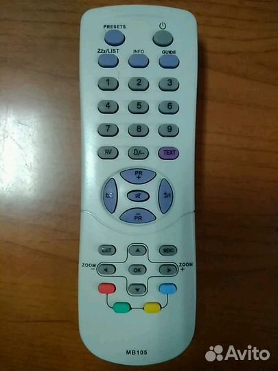 Пульт Thomson MB105 для телевизора