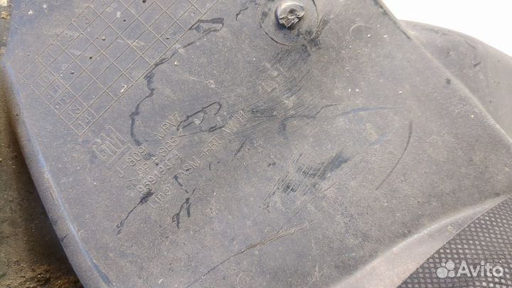 Защита арок (подкрылок) левая передняя Chevrolet Orlando