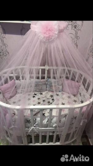 Бортики в детскую кроватку