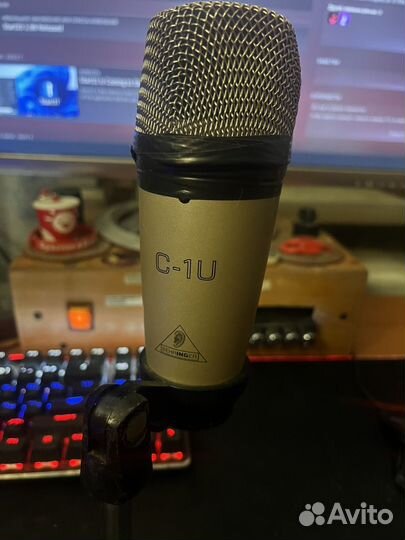 Микрофон behringer c1u usb