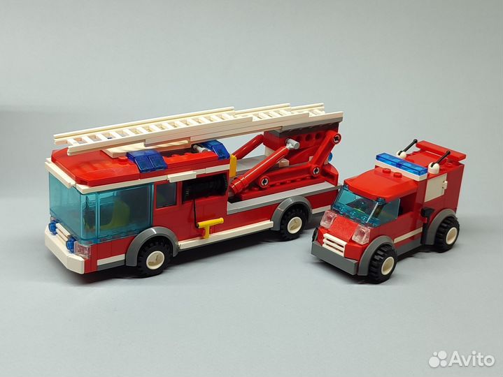 Lego City 7208 Пожарное депо Конструктор Лего