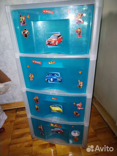 Комод детский пластиковый бу