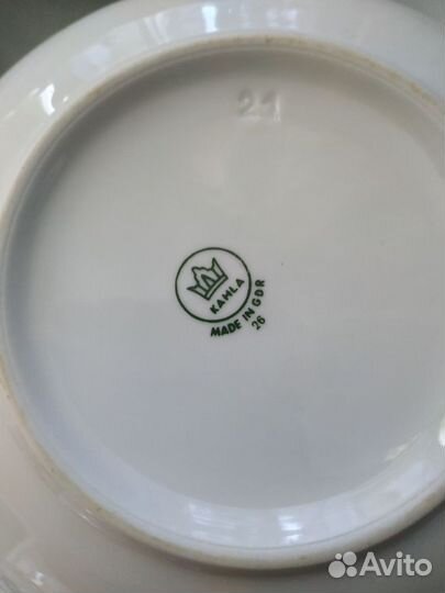 Столовый сервиз Kahla из Германии гдр GDR 1984г