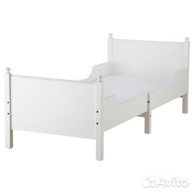 Кровать детская икеа раздвижная деревянная лесквик