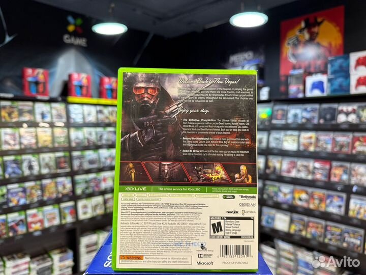 Игры для Xbox 360: Fallout New Vegas Ultimate Edit