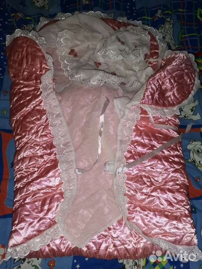 Конверт на выписку для девочки