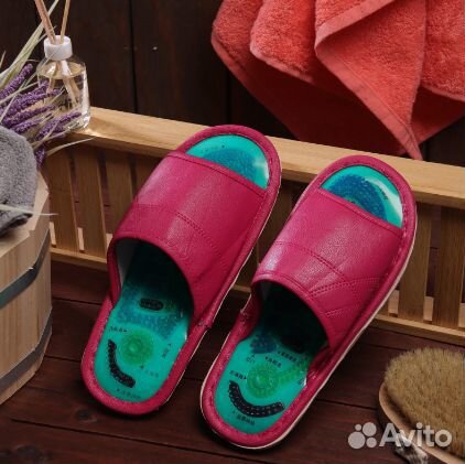 Тапочки масажные турмалиновые 36-39