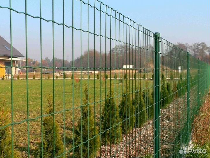 Забор из сварной сетки профессионально под ключ