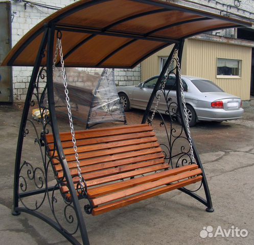 Садовые качели новые