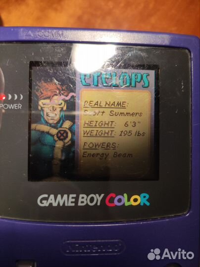 X-Man mutant wars game boy color