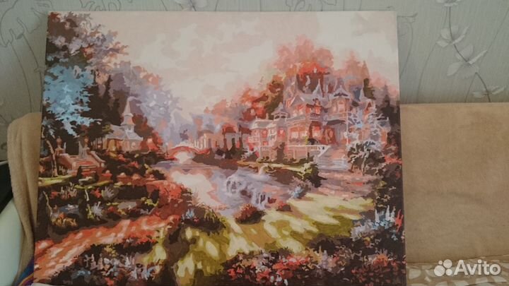 Готовая картина-раскраска