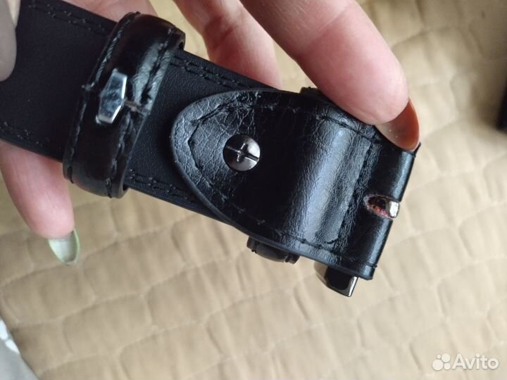 Мужской кожаный ремень