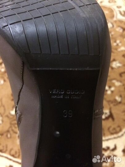 Сапоги демисезонные женские 39