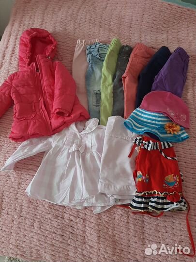 Детские вещи пакетом для девочки