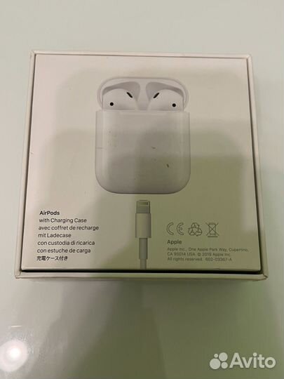 Коробка от airpods