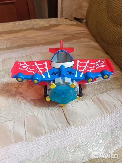 Игрушка самолёт Человек - паук
