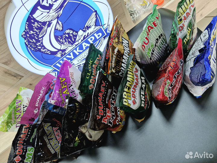 Прикормка в ассортименте