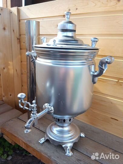 Самовар дровяной угольный