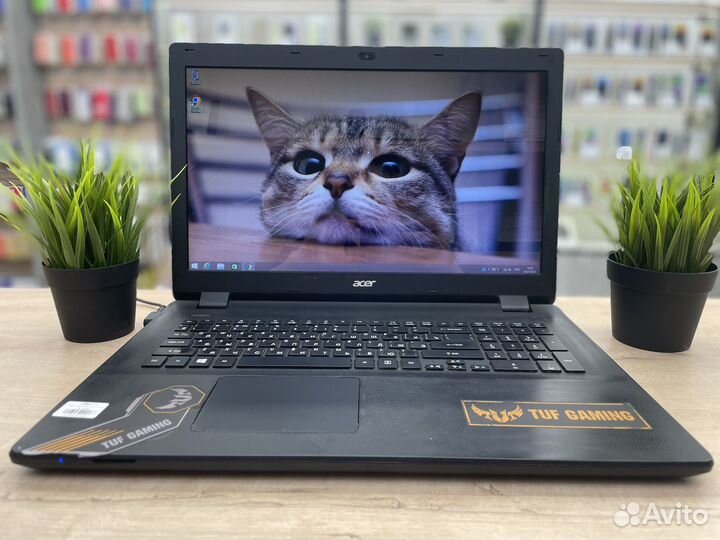 Большой ноутбук Acer 4 ядра/ 8Gb/ Nvidia