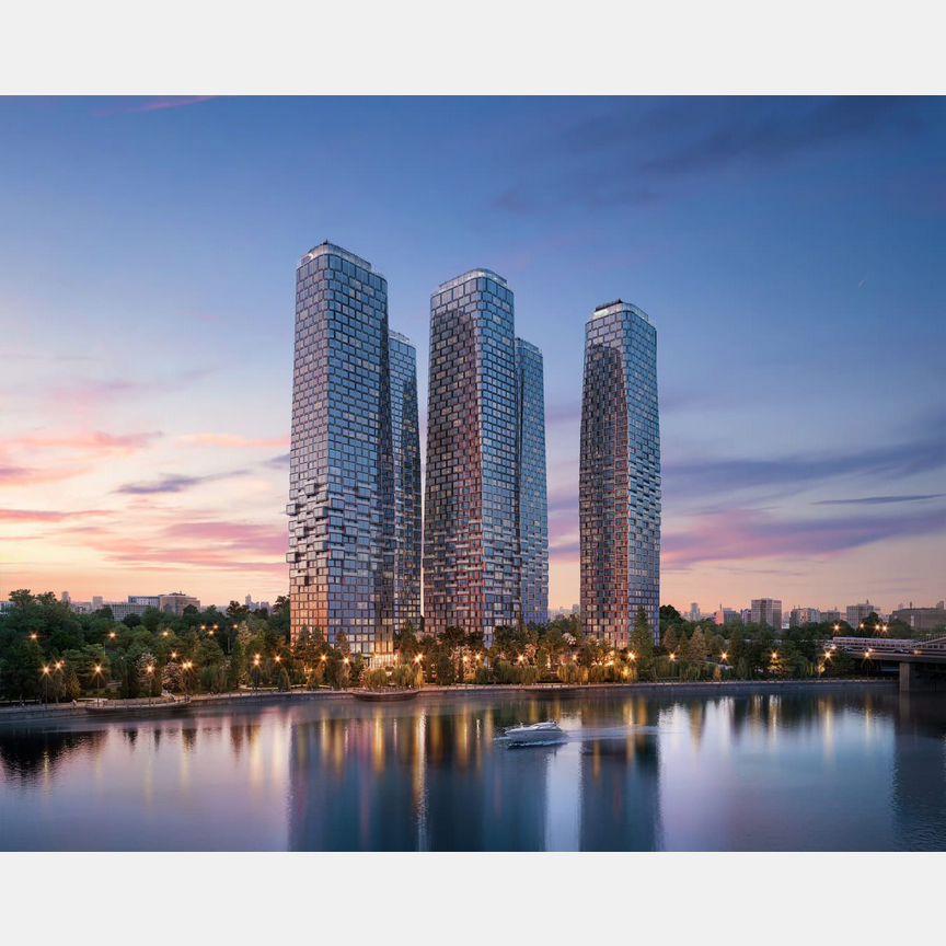 3-к. квартира, 90,1 м², 26/46 эт.