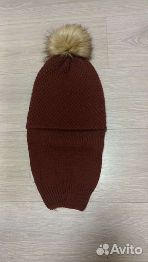 Комплект шапка и снуд женский