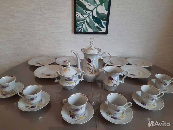 Кофейный сервиз новый