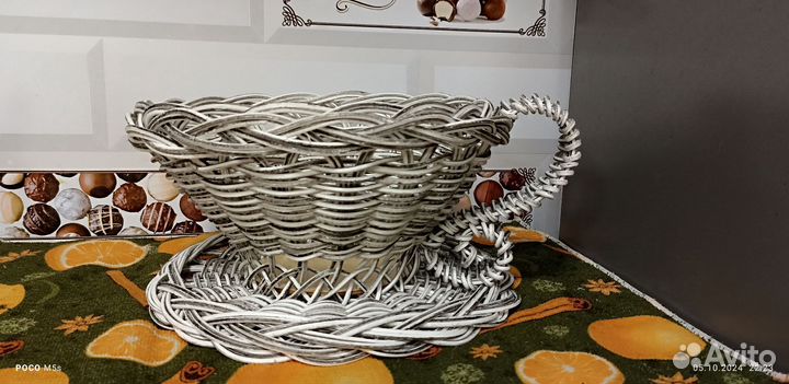 Корзина под фрукты или конфеты. Ручная работа