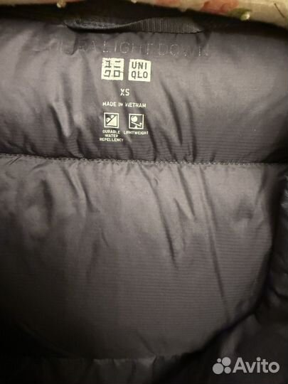 Ультралегкий женский пуховик Uniqlo xs оригинал