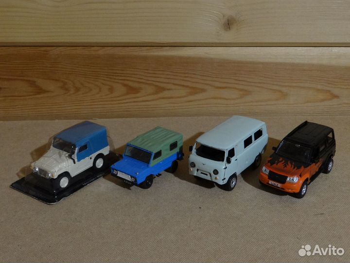Модели машин 1:43 из журнальных серий