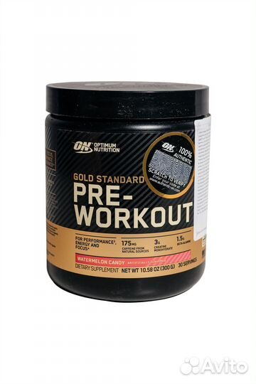 Предтренировочный комплекс Optimum Nutrition Gold