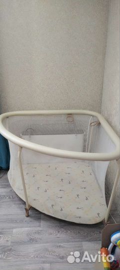 Манеж детский угловой