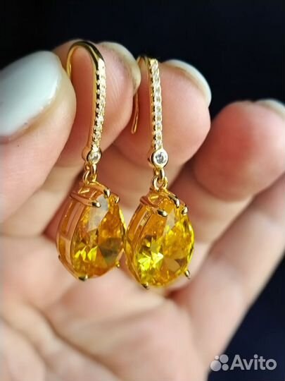 Брак серьги серебро 925 пробы
