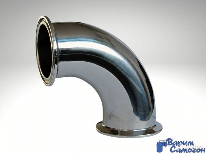 Отвод 90 кламп 2