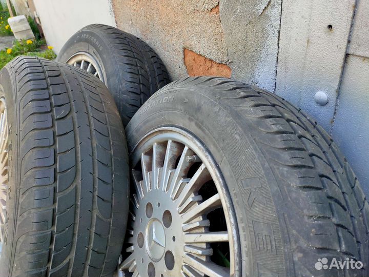 Литые диски r15 бу 5х112, комплект 4 шт