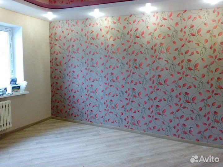 Шпаклевка,обои,покраска