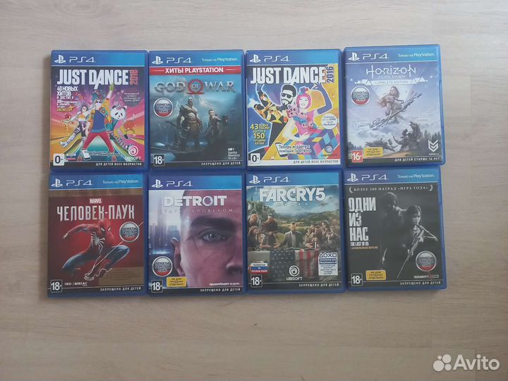 Sony playstation 4 диски